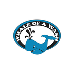 Whale of a Wash Laundry Delivery Logo