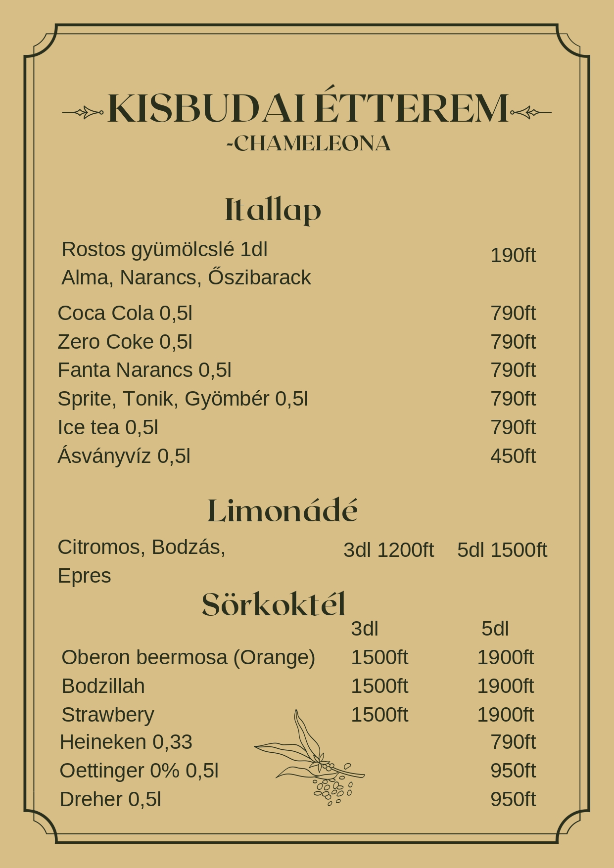 Images KisBudai Étterem - Székesfehérvár Chameleona