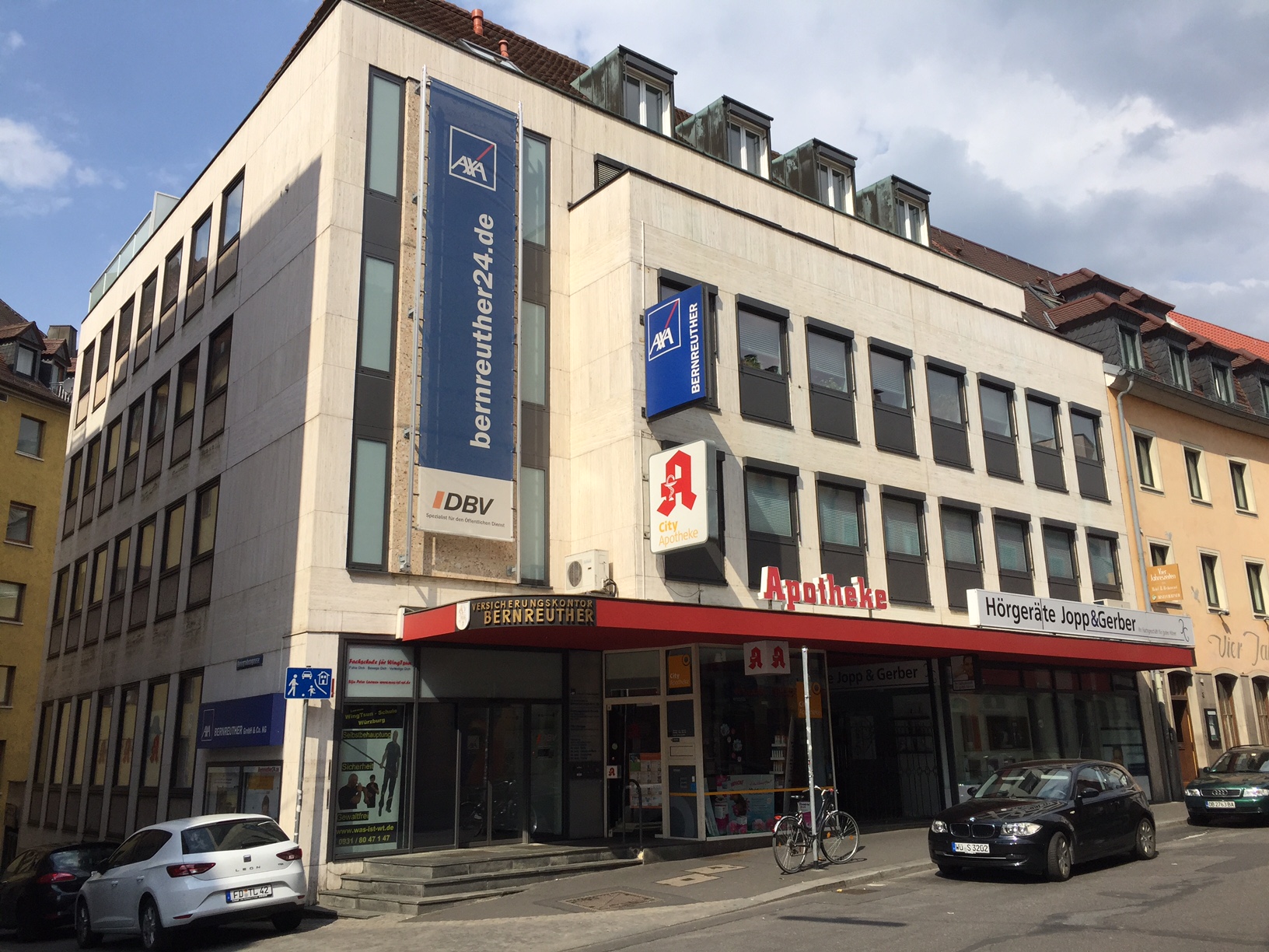 AXA Versicherungen Würzburg Bernreuther GmbH & Co.KG, Haugerpfarrgasse 1 in Würzburg