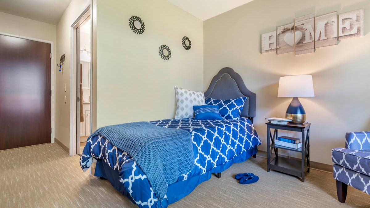 Brookdale East Side Apartment Bedroom