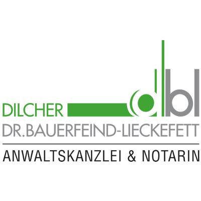 Dilcher, Dr.Bauernfeind-Lieckefett Rechtsanwälte & Notarin Logo