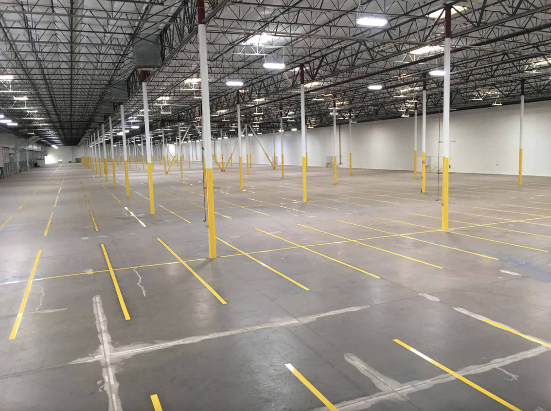 Warehouse Floor Striping