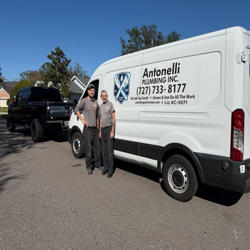 Antonelli Plumbing Inc. & Son Logo