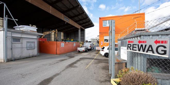 REWAG Recycling- und Entsorgungscenter Wiggertal AG, Gewerbegebiet Kornweg in Oftringen