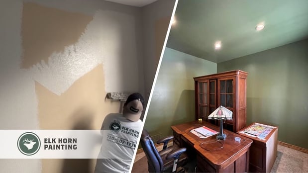 Images Elk Horn Painting - Denver