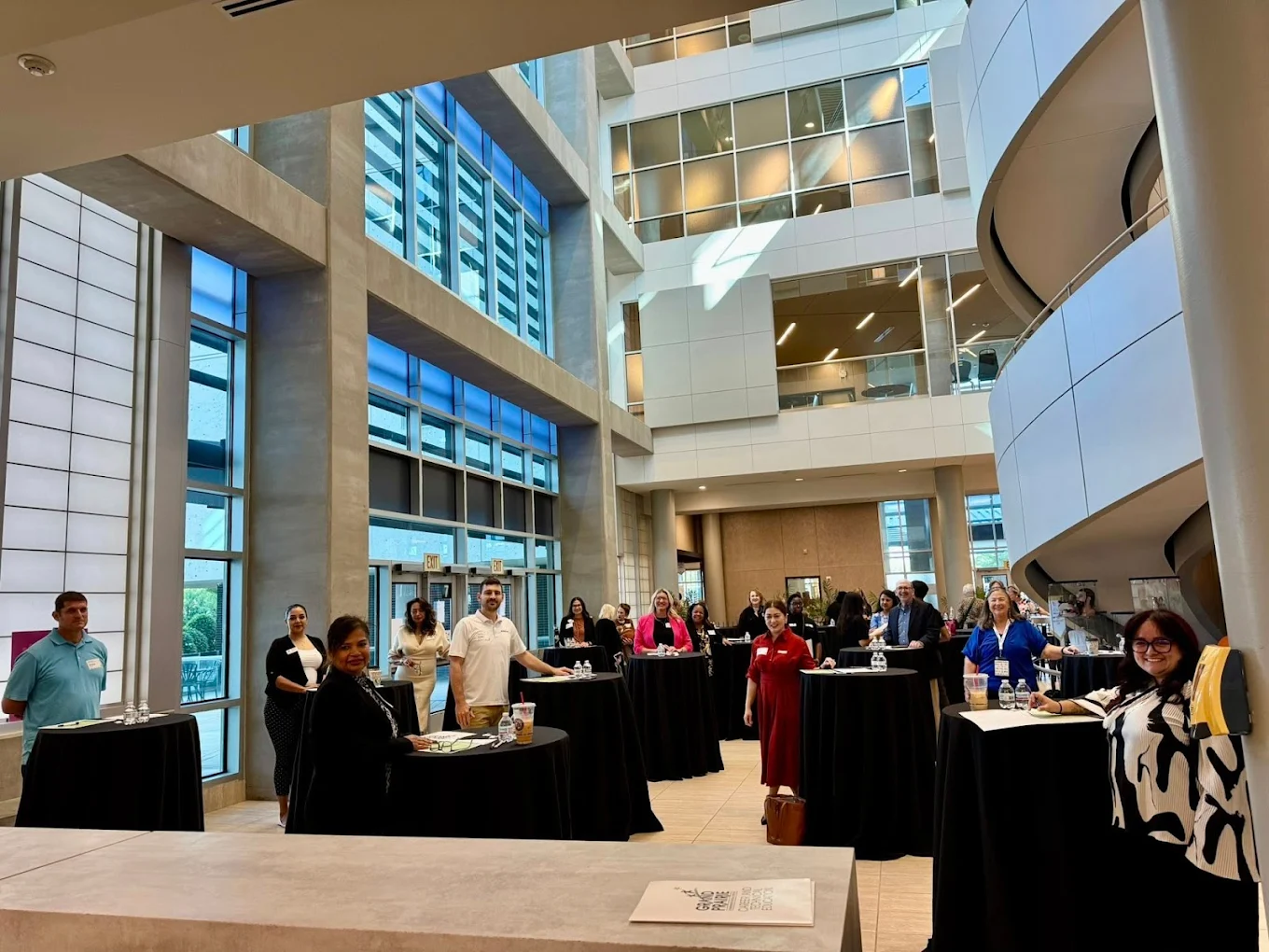 Networking with a view.