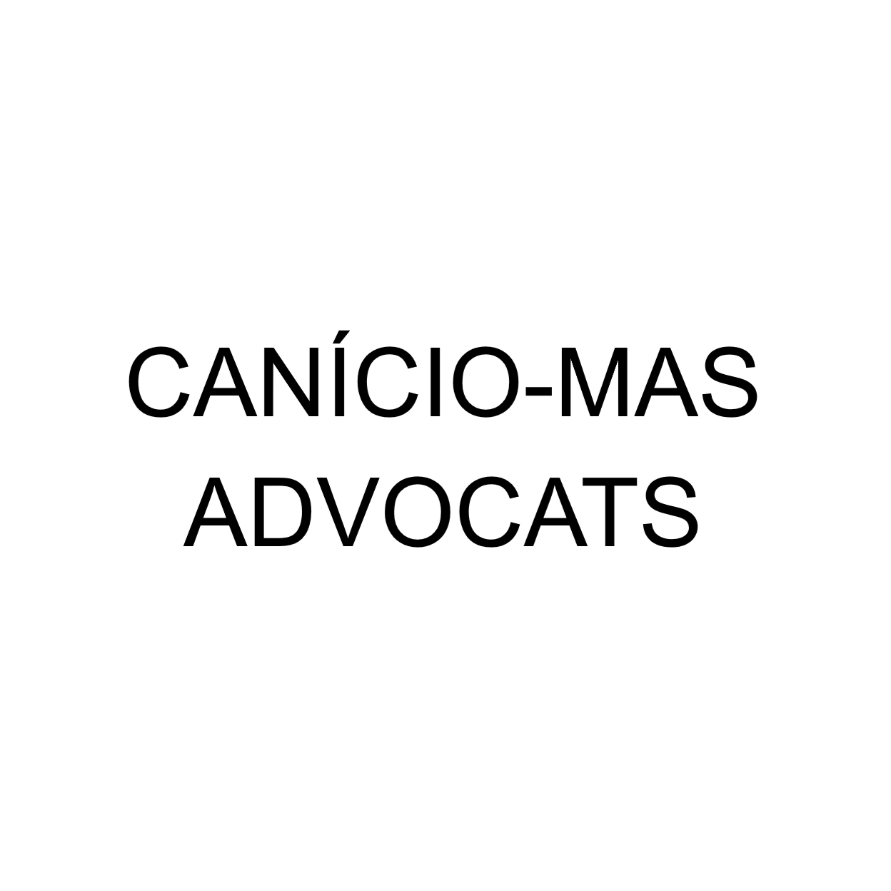 Canício - Mas Advocats Logo