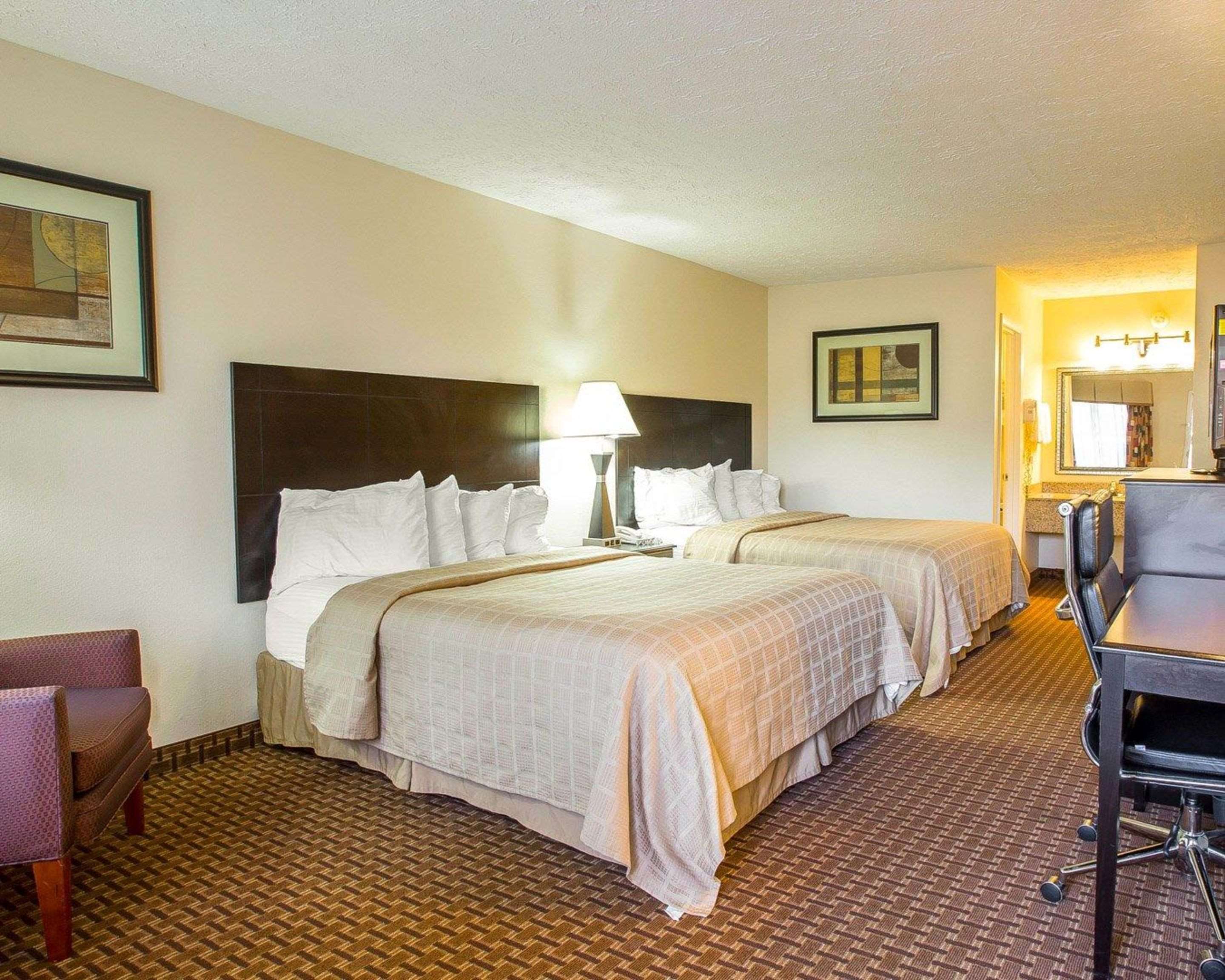 Guest room with two beds