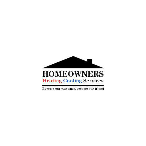 Homeowners Heating Cooling Services Logo