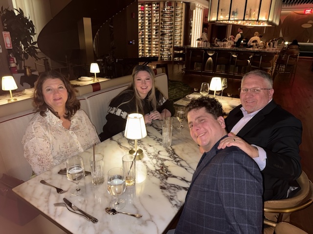 Celebrating my  birthday with the family!