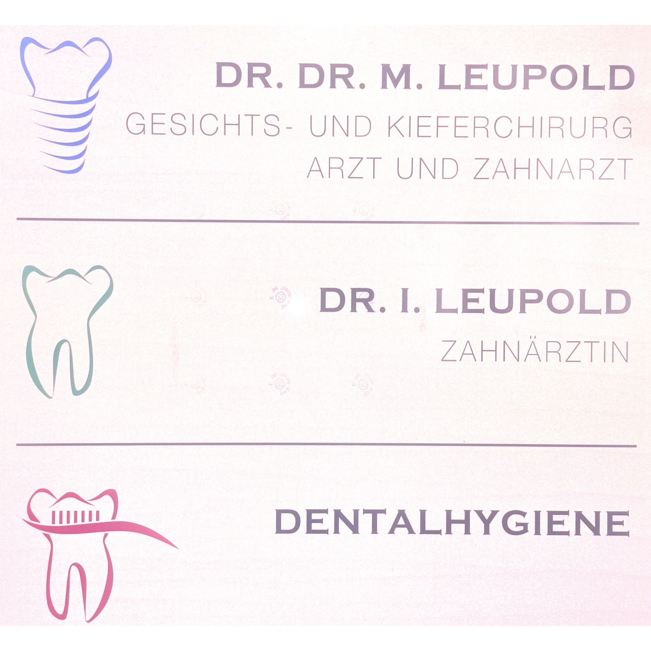 Praxis Leupold Zahnarzt, Kieferchirurg, Gesichtschirurg, Dentalhygiene Logo
