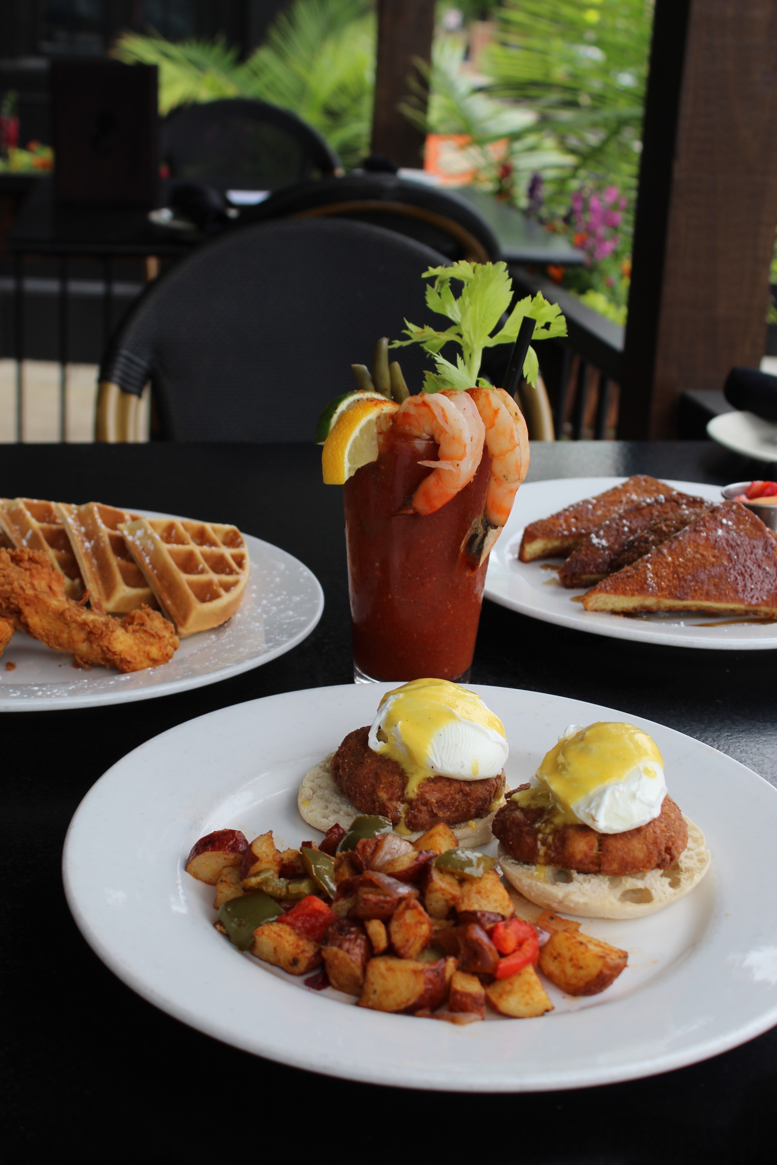 Mama's On The Half Shell Bottomless Brunch: Mama's Benny, Chicken & Waffles, Signature French Toast  