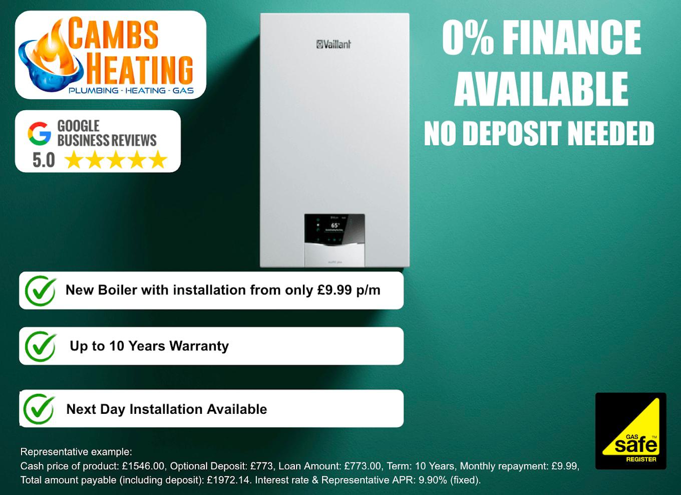 Cambs Heating Ltd Cambridge 01223 652740