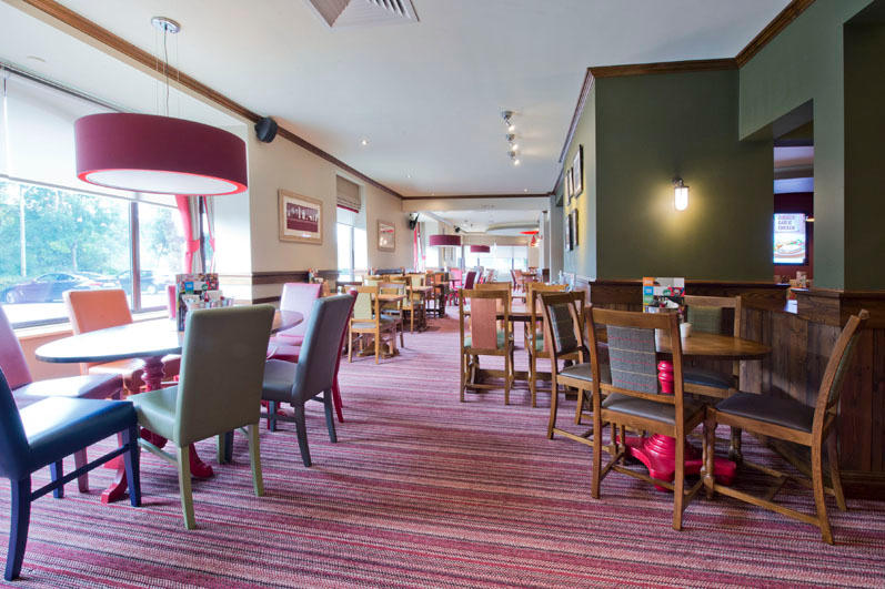 Brewers Fayre restaurant Premier Inn Newcastle (Metro Centre) hotel Newcastle upon Tyne 03333 211339