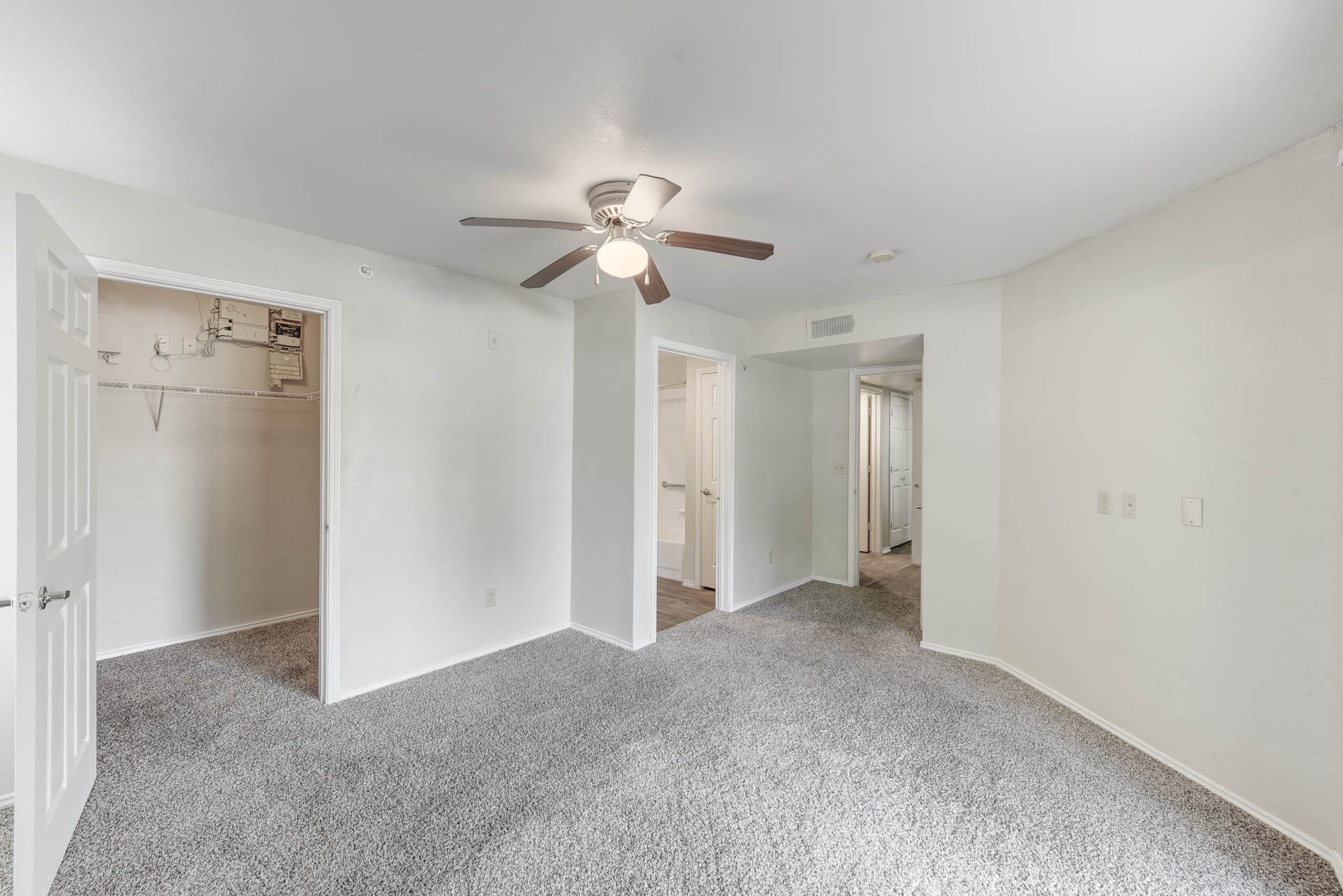 Carpeted Bedroom
