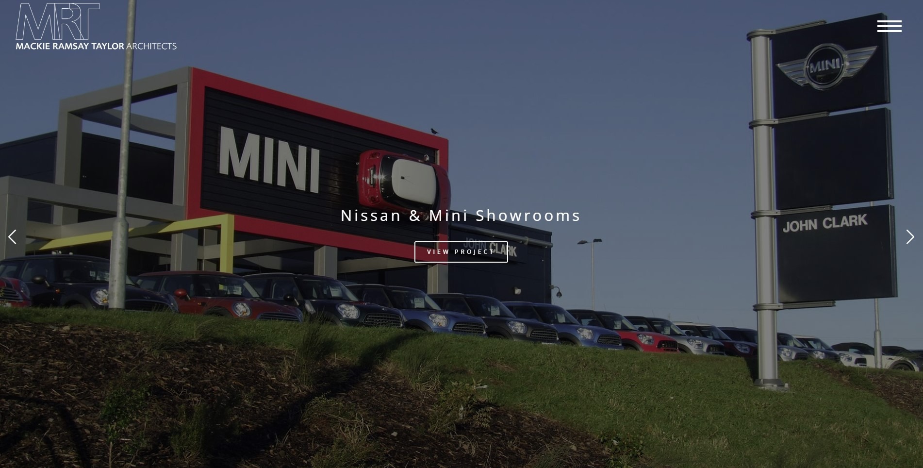 Architect's website design and development