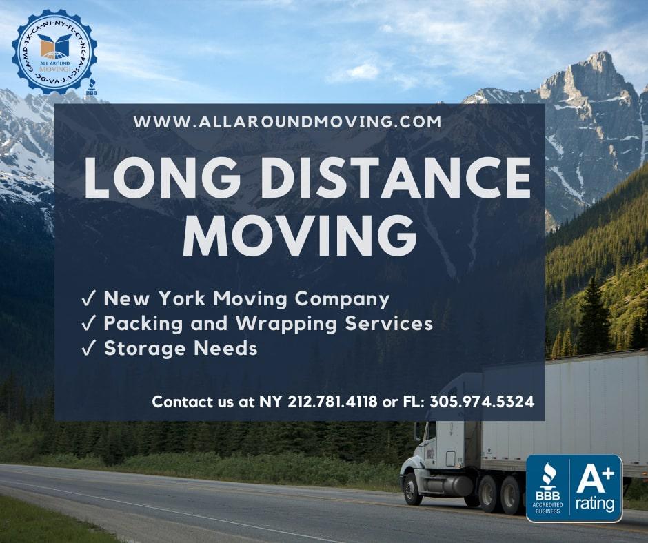Long Distance Moving Services in New York, NY