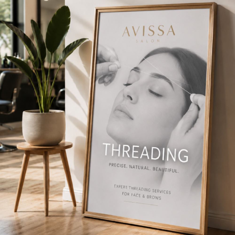 Professional eyebrow and facial threading services at Avissa Salon in Ann Arbor. Our experienced bea 
