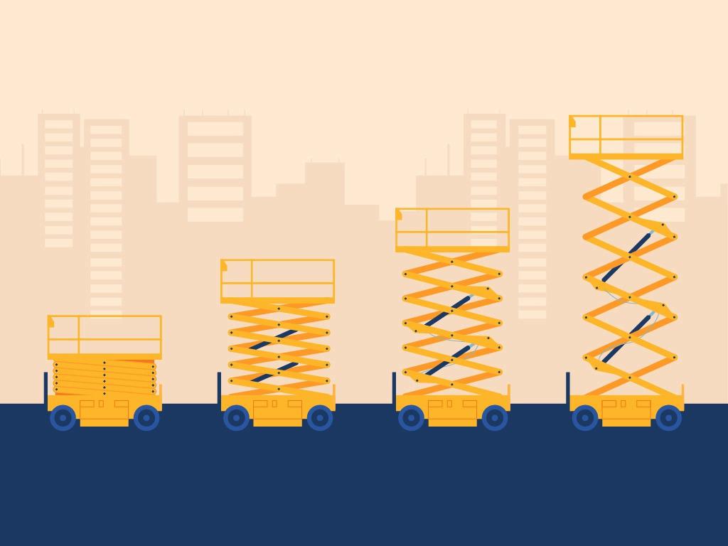 Scissor Lift Sizes: How To Choose the Right Height