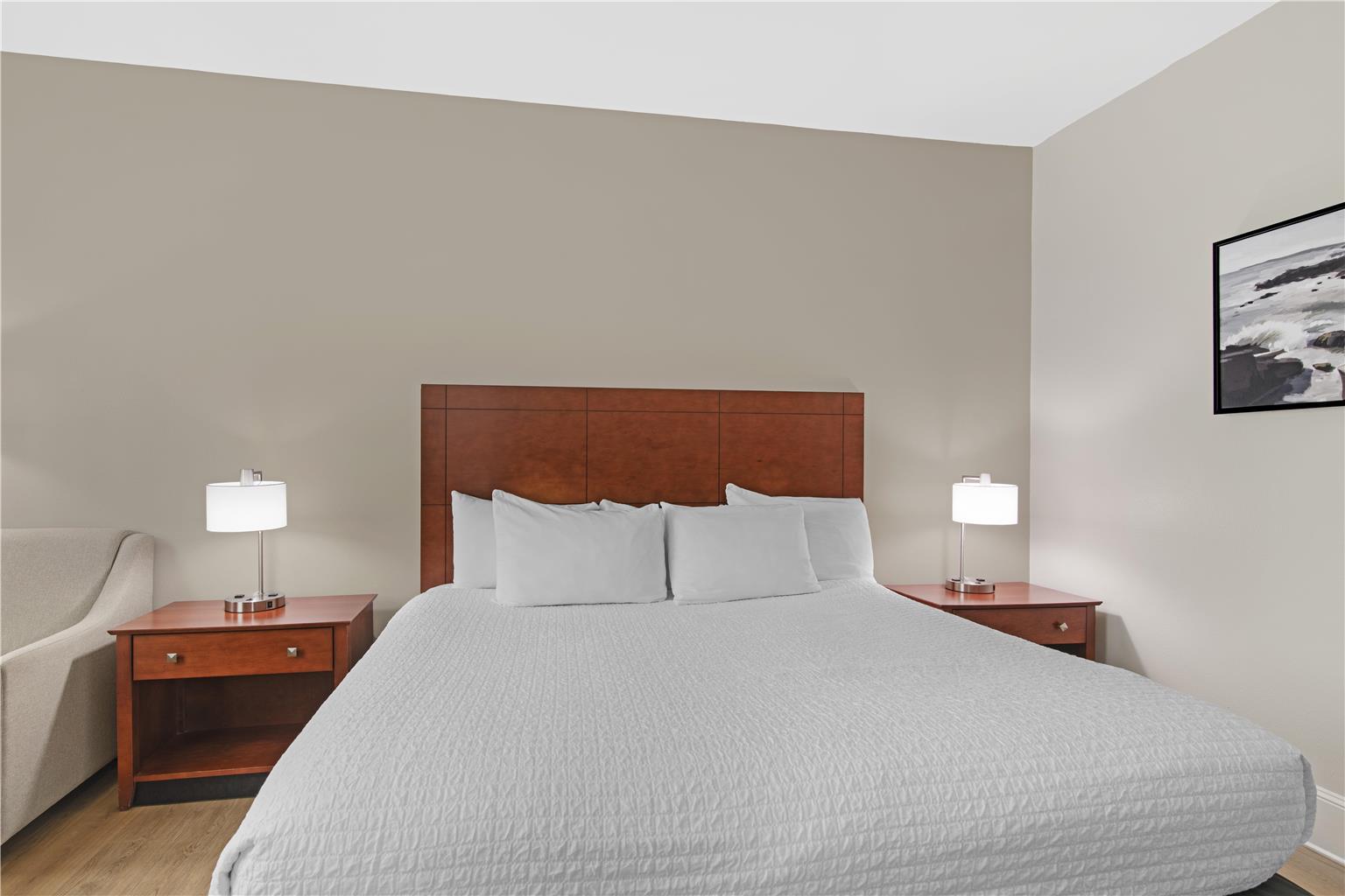 Standard Single King Bedroom