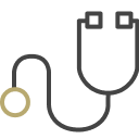 Stethoscope icon.