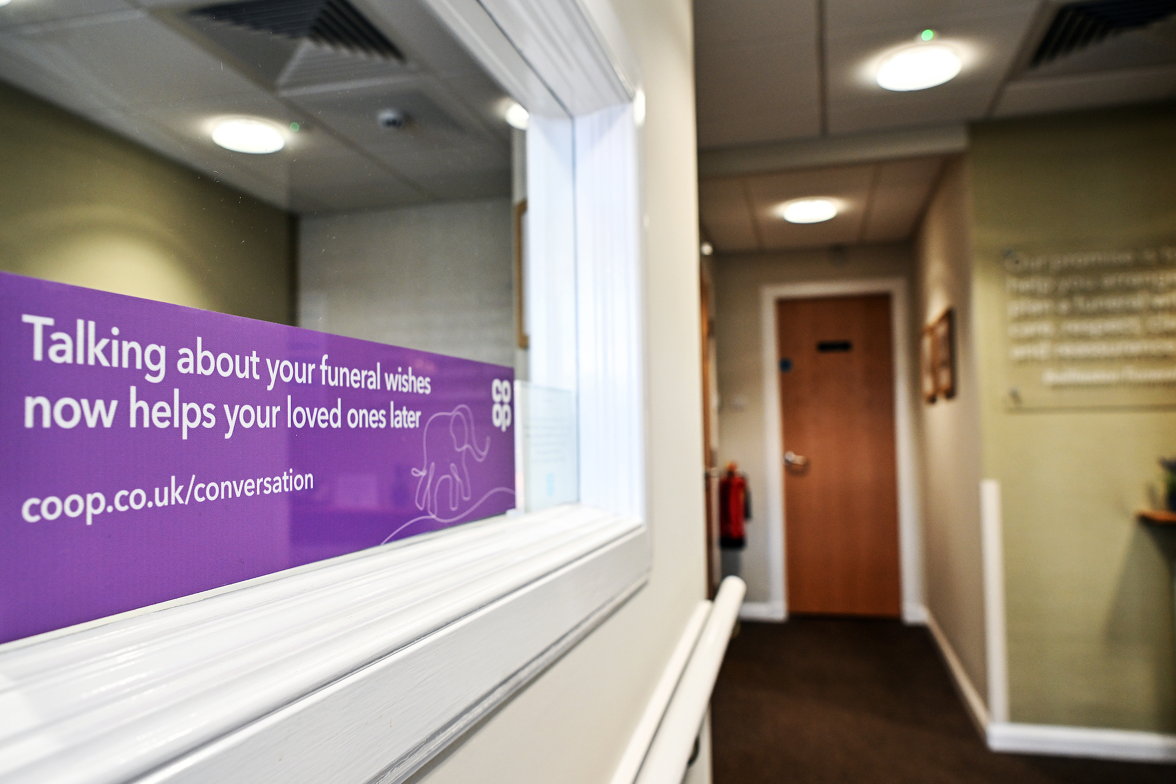 Coop Funeralcare Baillieston Entrance