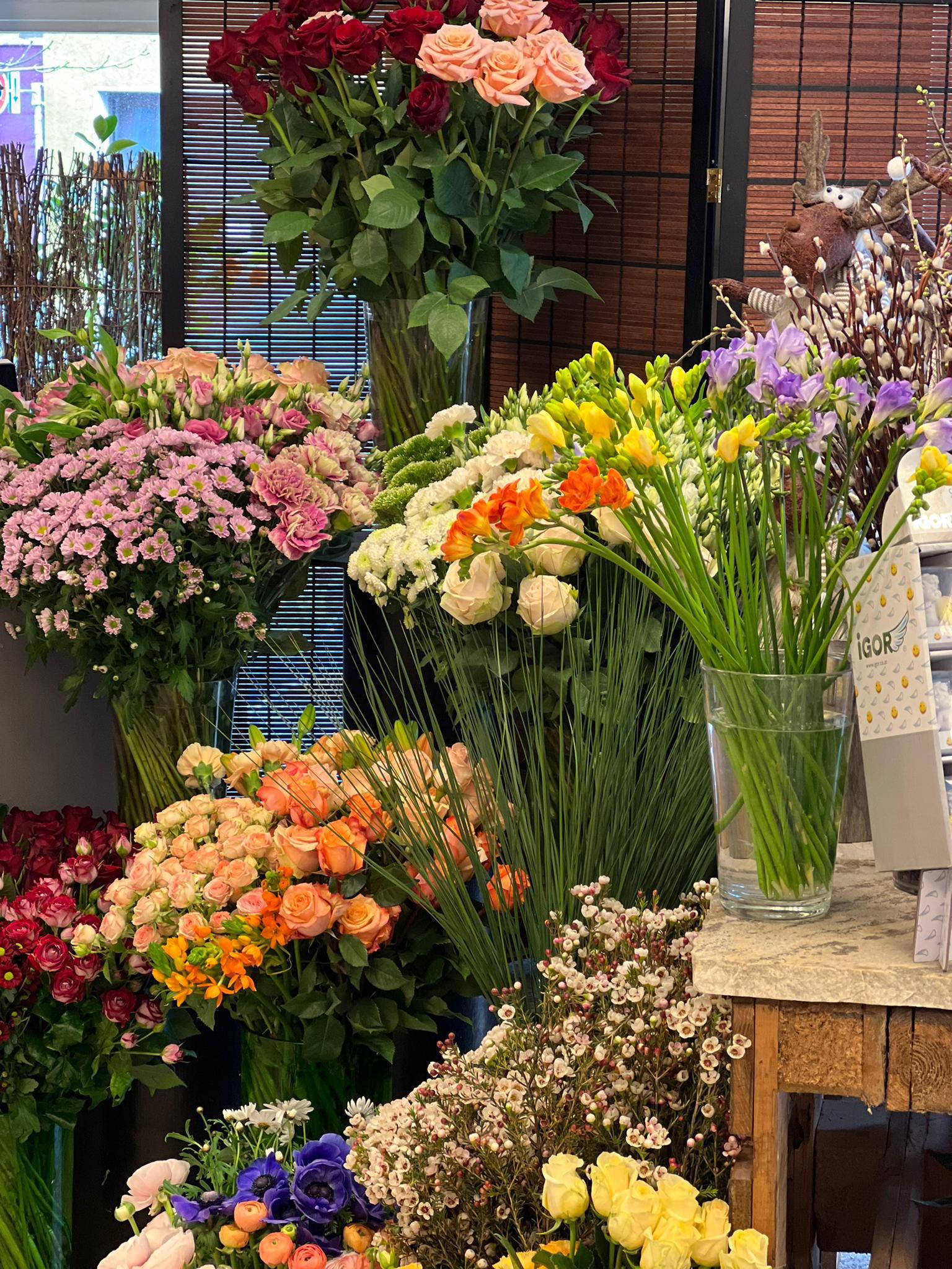 Creativ Floristik Blumen & Café, Davidstrasse 18 in St. Gallen