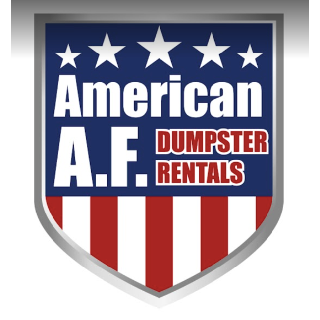 American AF Dumpster Rentals Logo