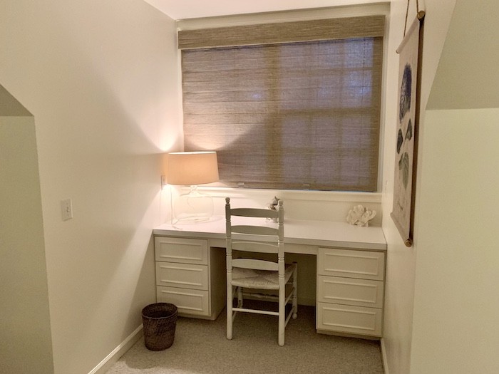 Back to school is in full swing and we’re here to help you prep! With our gorgeous woven wood shades, your children can work at their desks distraction-free all year long. Plus, our stunning shades come in a wide variety of colors and designs so that you can choose window treatments that blend beaut