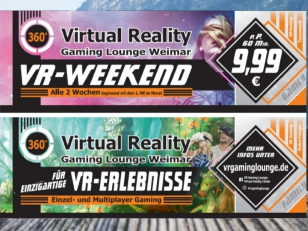 VR Gaming Lounge  Weimar UG (haftungsbeschränkt), Ettersburger Straße 1 in Weimar