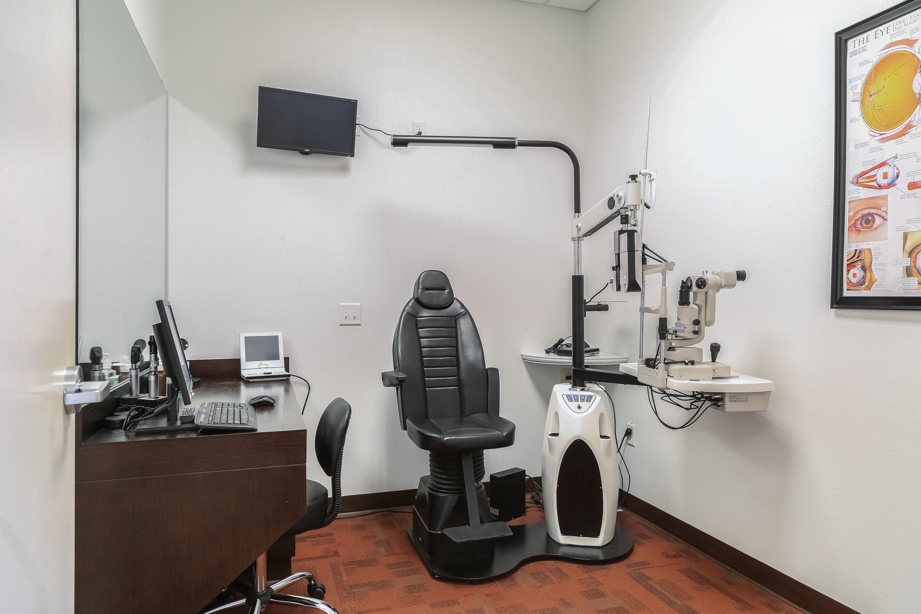 Eye Exam Room at Stanton Optical store in Amarillo, TX 79109