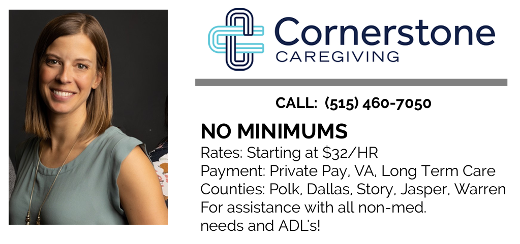 Cornerstone Caregiving - Des Moines, IA 50309 - (515)461-7050 | ShowMeLocal.com