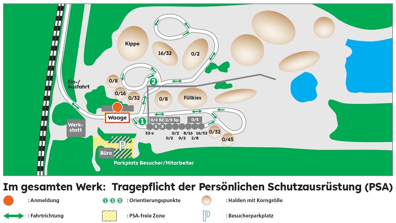 Heidelberg Materials Mineralik, Berzdorfer Straße in Brühl