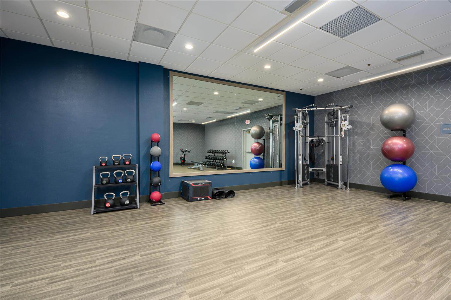 Health club fitness center gym