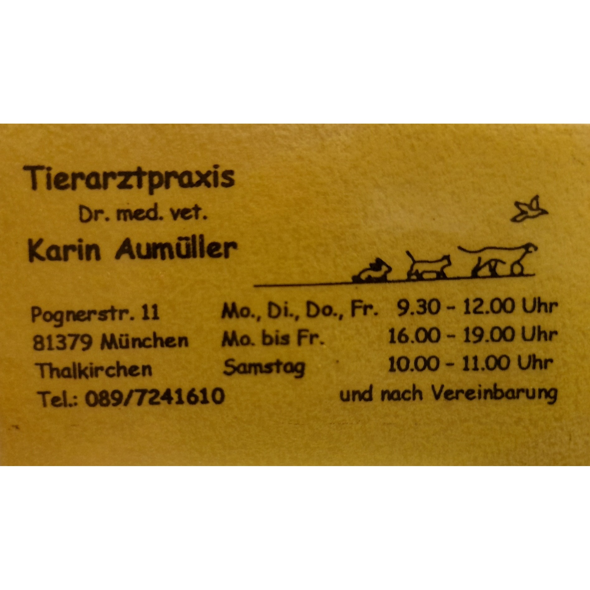 Tierarztpraxis Dr. Aumüller in München - Logo