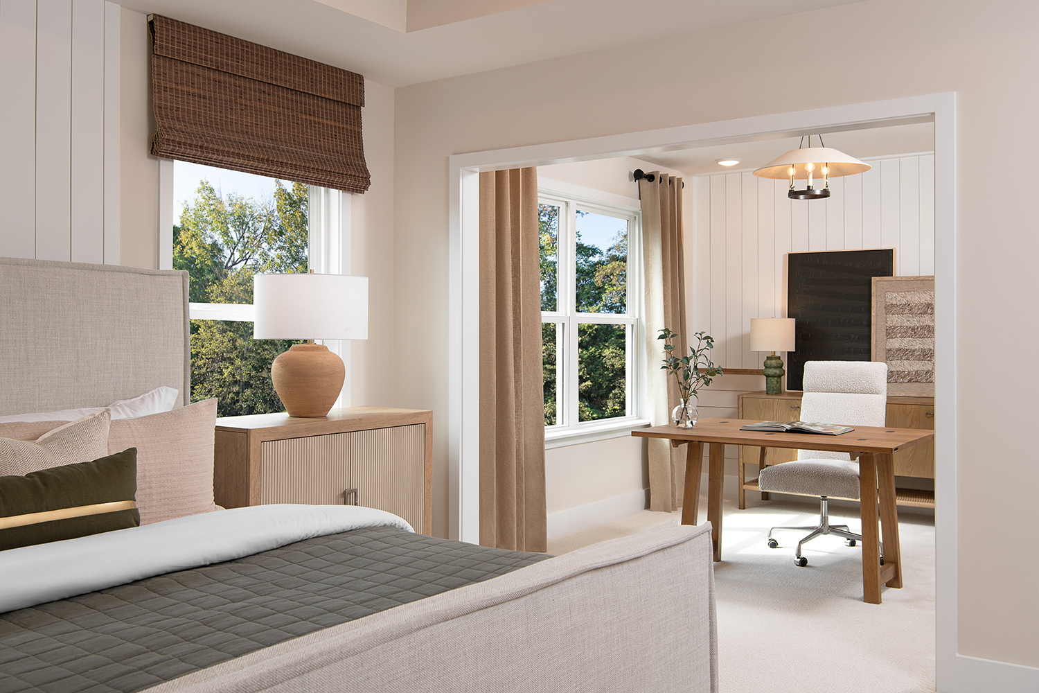 Spacious Owner's Oasis with tray ceiling at Glenview Farms new home community in Murfreesboro, TN