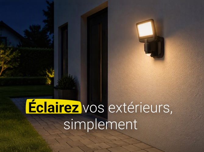 Bien éclairer les extérieurs de la maison