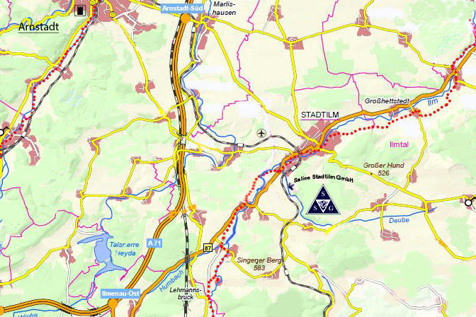 Saline Stadtilm GmbH, Saline 1 in Stadtilm