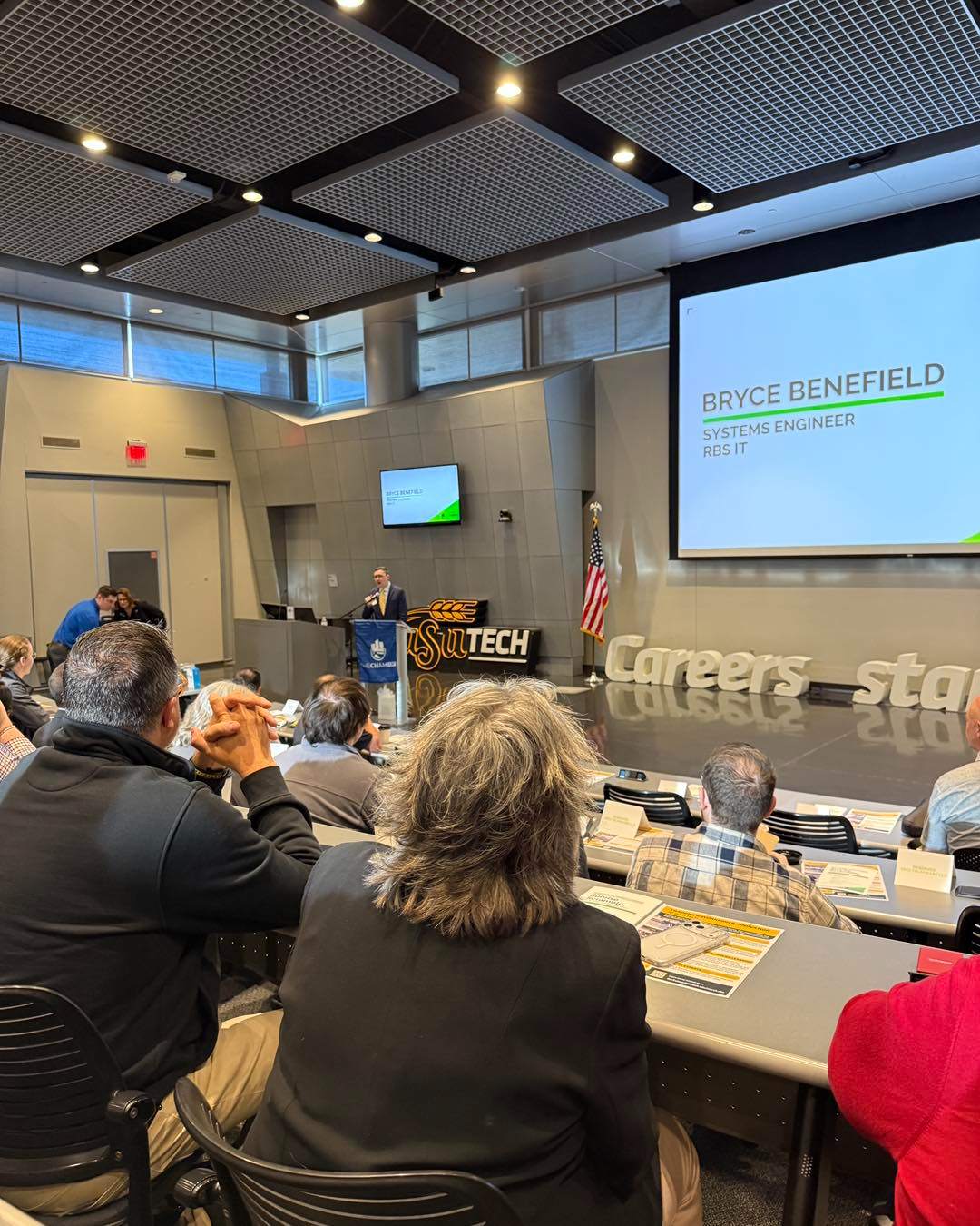 Great morning at the Wichita Regional Chamber Sunrise Scrambler