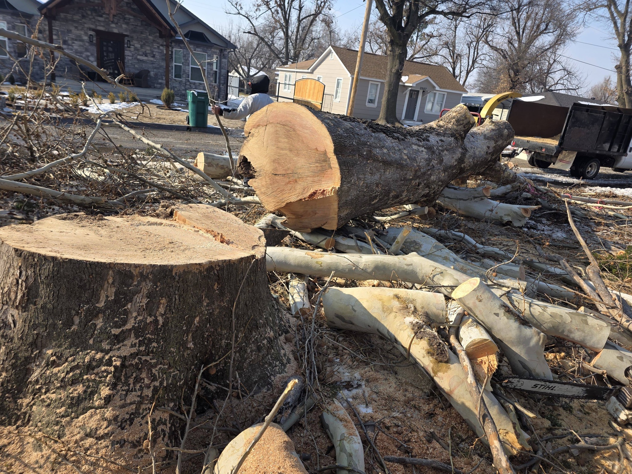Dead Plant Removal-Valentine&rsquo;s Lawn Care and Landscaping Services