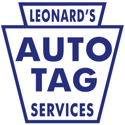 Leonard's Auto Tag Service Logo