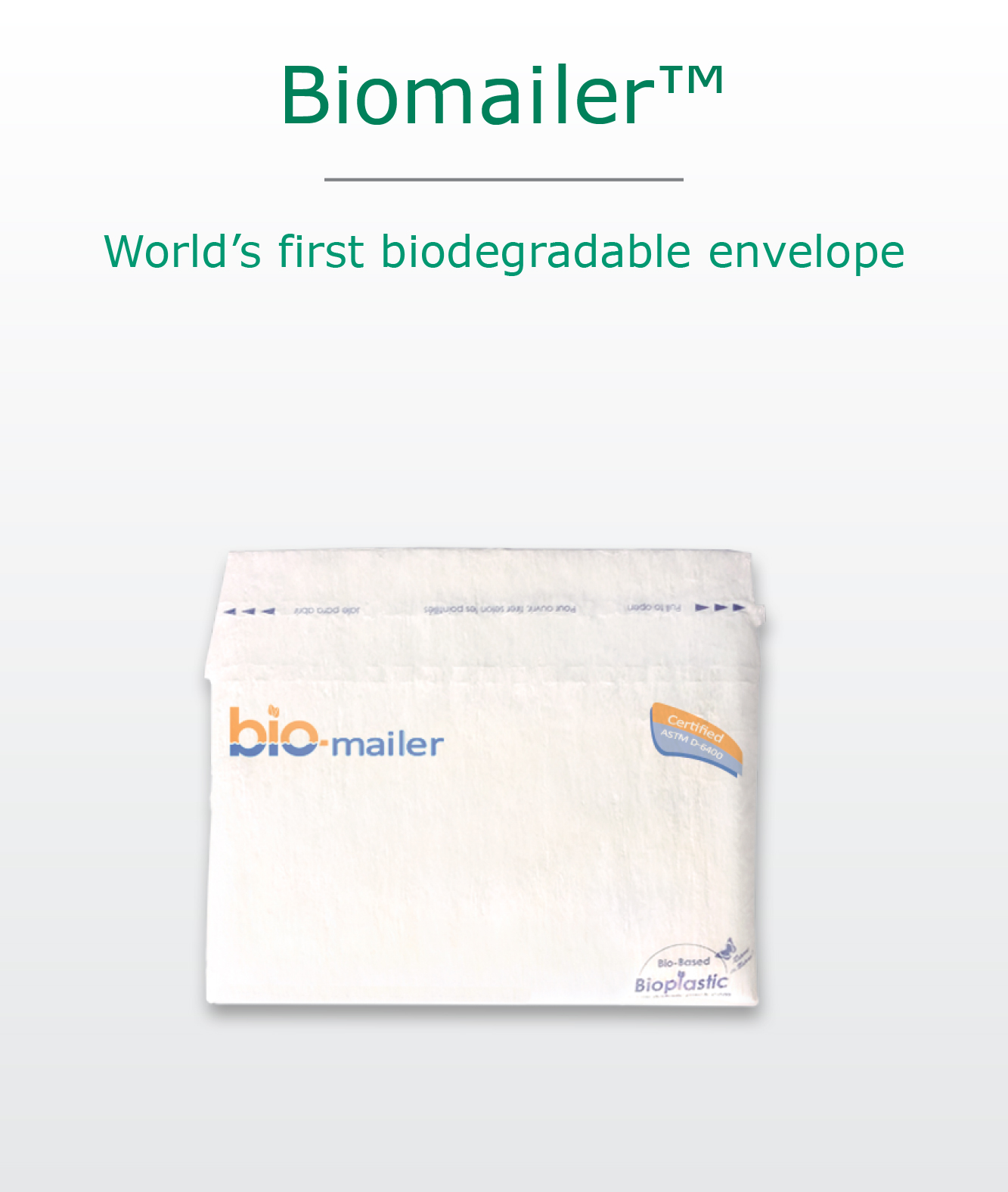 Biomailer® compostable envelopes, mailers, and bags provide eco-friendly, biodegradable solutions for secure and sustainable packaging needs
