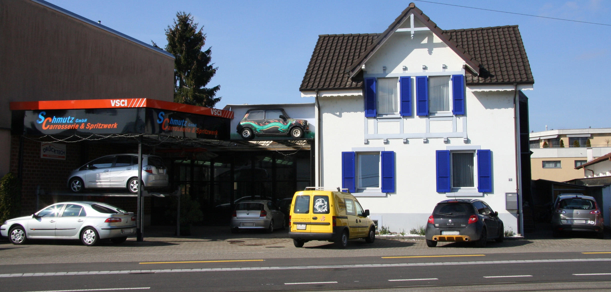 Schmutz Carrosserie & Spritzwerk GmbH, Hauptstrasse 72 in Reinach