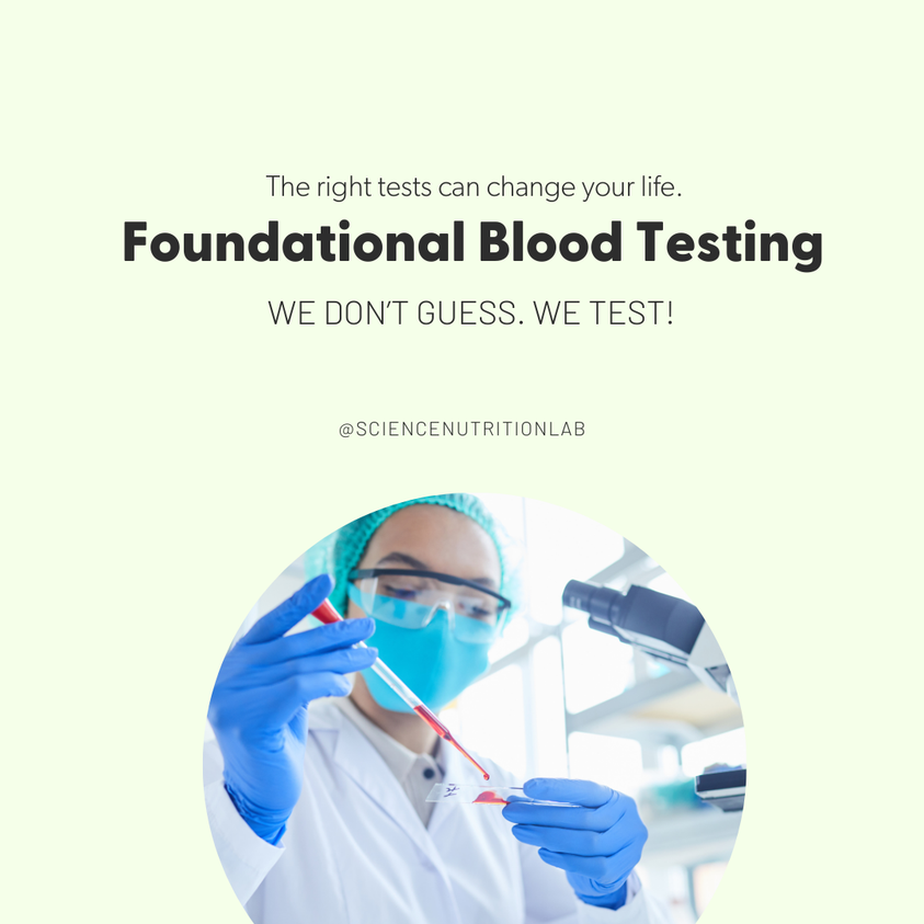 Are you looking for a way to improve your health? Do you have digestive issues, or are achy and fatigued? Functional nutrition testing, Vitamin and Mineral, UTEC Testing can identify the foods and nutrients that you need based on your genetics and body type. Foundational blood testing is an important part of your functional nutrition journey and can help you identify individual food triggers, nutrient insufficiencies, or genetic factors that could be contributing to your symptoms. This type of testing can start at a baseline level and measure ongoing levels of certain nutrients and metabolic issues over time.