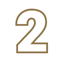 Number 2 icon.