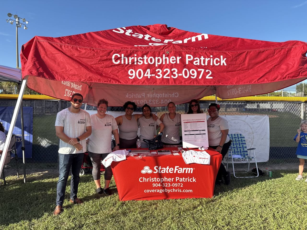 Party in the Park gave our team another chance to spend time with local families and enjoy a lively  