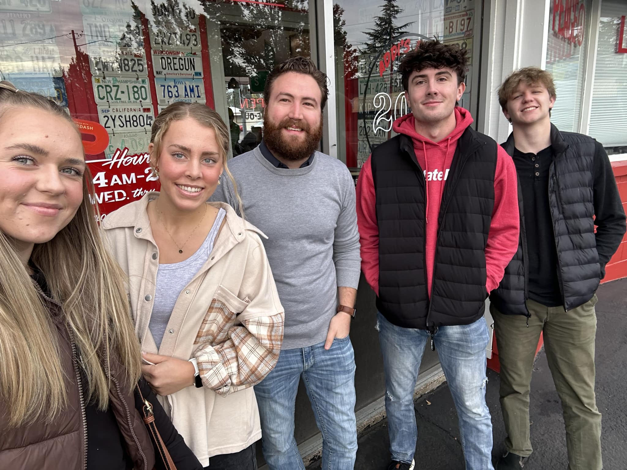 Office breakfast at Addi’s Diner!