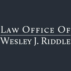 Law Office of Wesley J. Riddle Logo