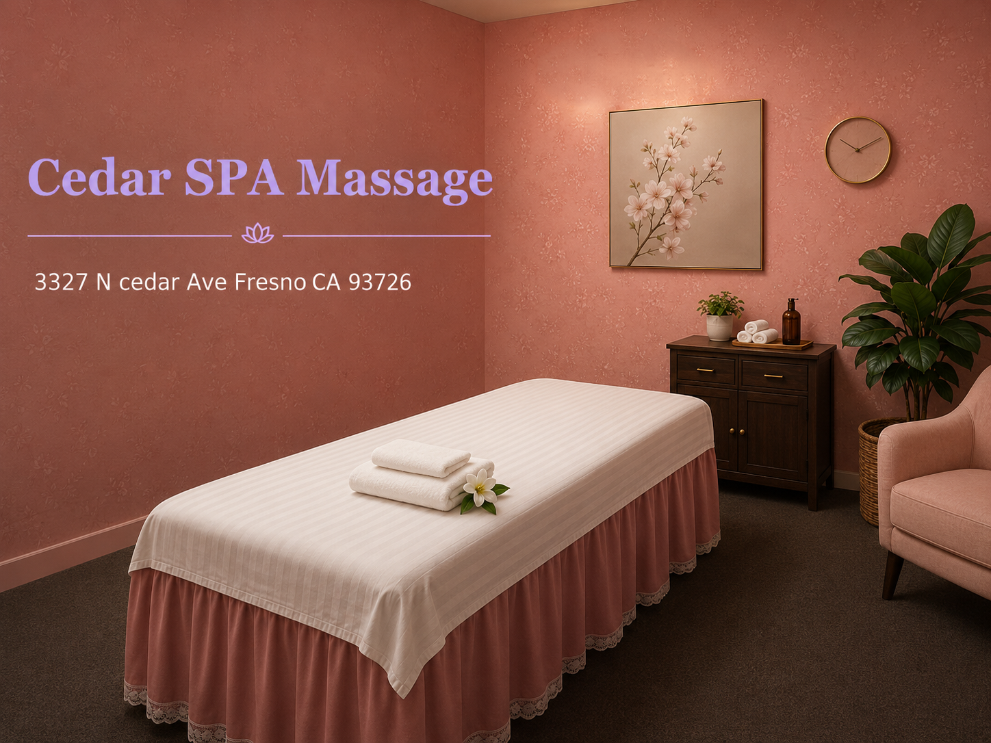 Cedar SPA Massage Google Business Profile post image for 2026-07-07.