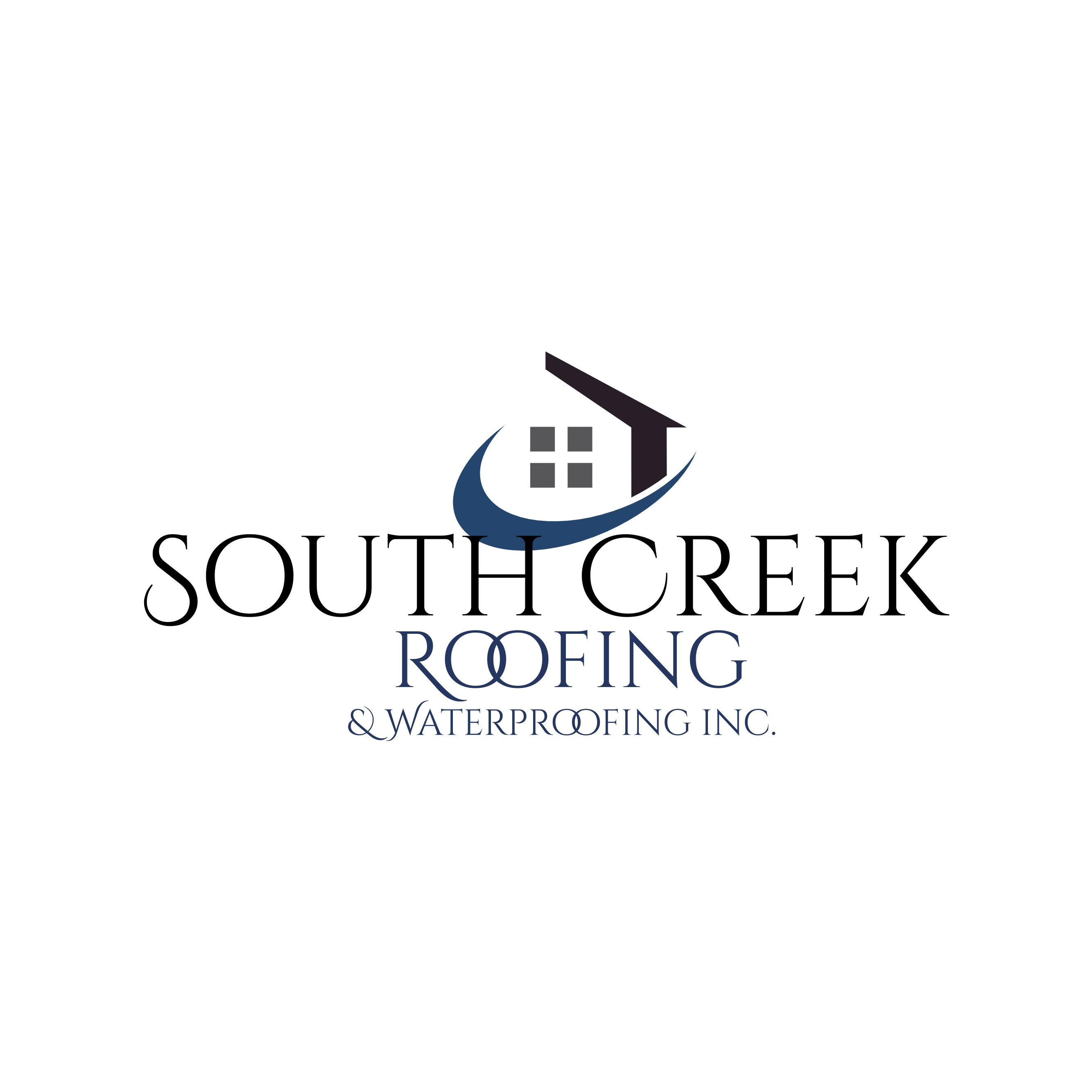 South Creek Roofing &amp; Waterproofing Inc. Logo
